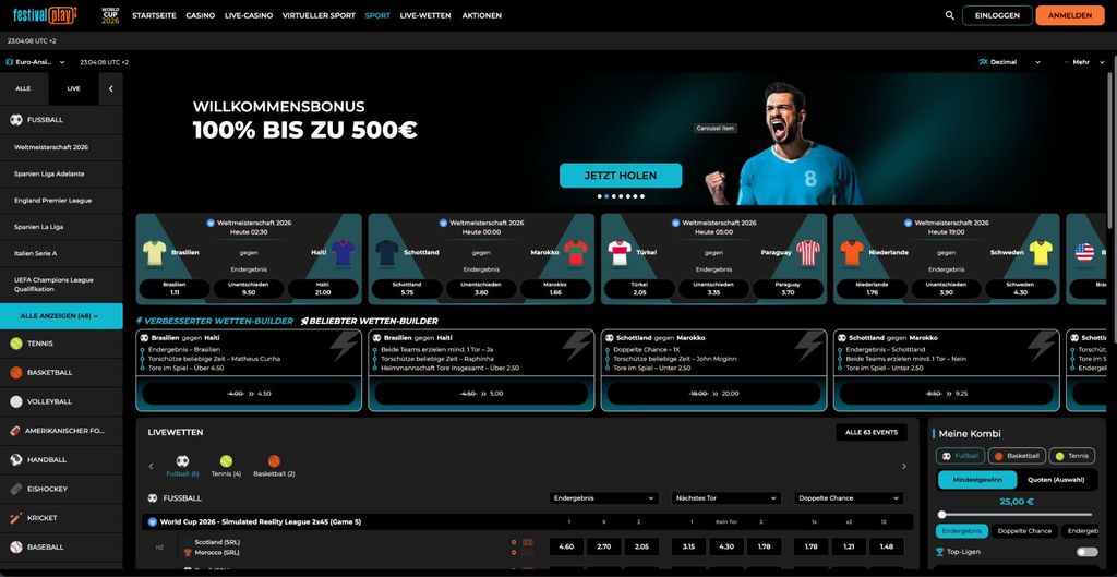 Festivalplay Bonus