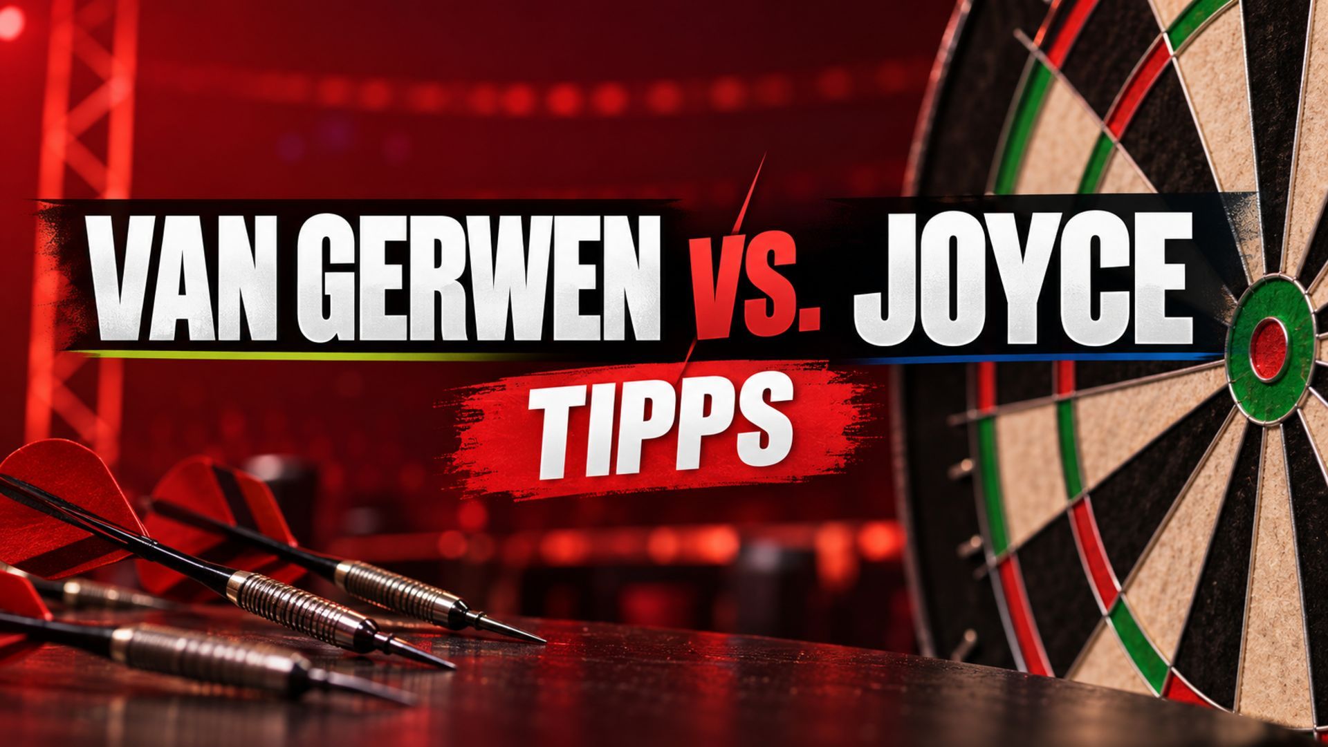 Michael van Gerwen - Ryan Joyce - Tipps
